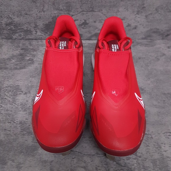 NIKE Force Zoom Trout 8 Pro Baseball Cleats Mens 8 University Red‎ CZ5915-616 main image 7